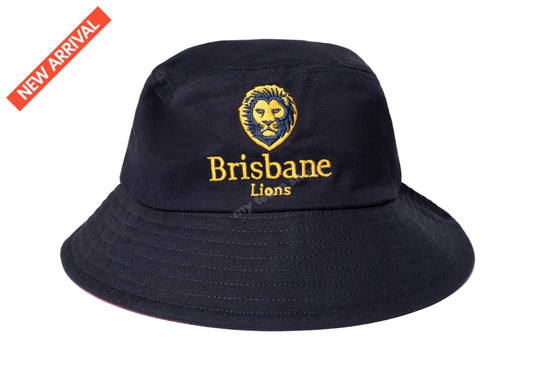 Adult Brisbane Lions Crest Bucket Hat