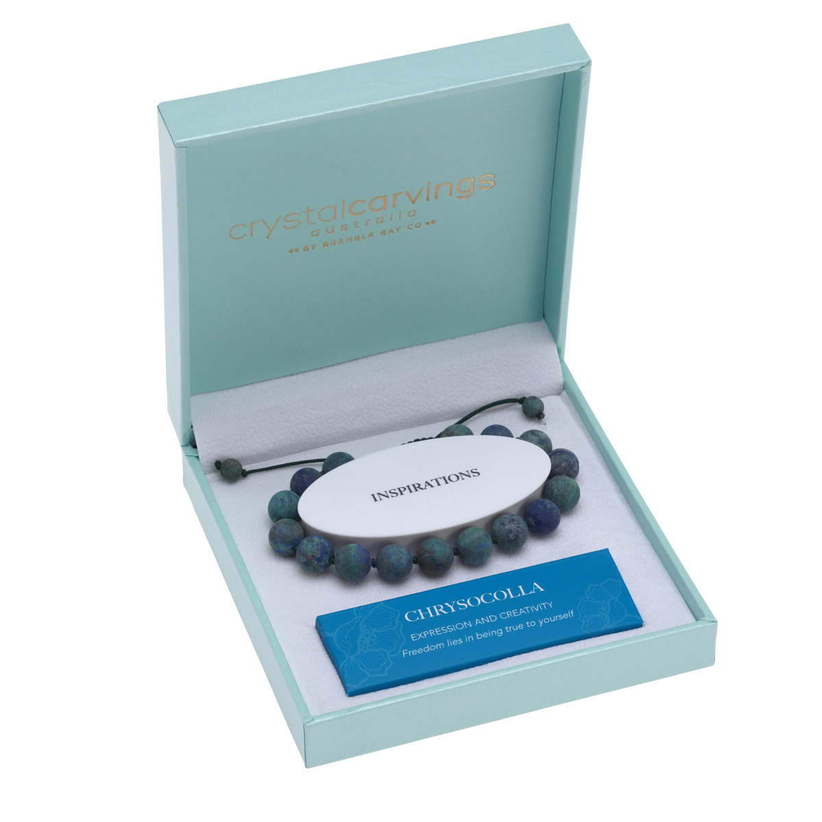Chrysocolla Naturals Bracelet Adjustable