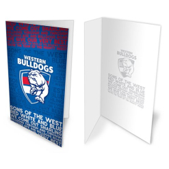 AFL Musical Cards Bulldogs