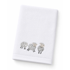 Jiggle & Giggle Sheep Family Bath Towel