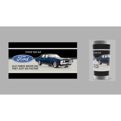 XA GT Ford Stainless Steel Tumbler 20 Oz