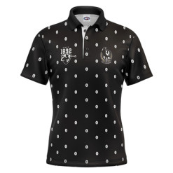 AFL Collingwood 'Mulligan' Golf Polo S