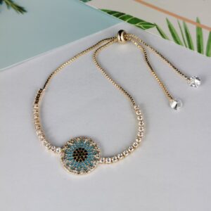 Bracelet adjustable With Eval Eye Jewellery