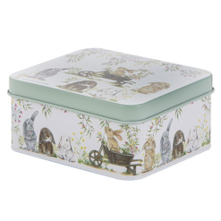 Bunny Tales Biscuit Tin