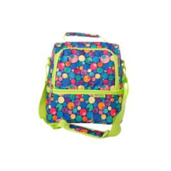 Kasey Rainbow Be Kind Insulated Lunch Bag Dots