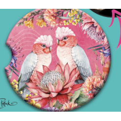 Car Coaster Pretty Galah