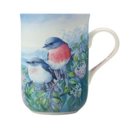 Birds of Australia 10 year Anniversary Mug 300ML Rose Robin