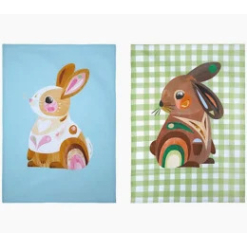 Pete Cromer Barn Friends Tea Towel Set of 2