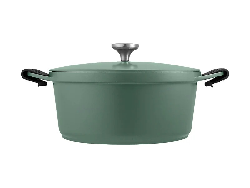 Agile Non-Stick Casserole 28cm / 6.3L Sage Gift Boxed