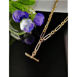 Gold Link Necklace Fashion Jewellery