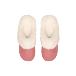 SnuggUps Women's Slide Pink Suede
