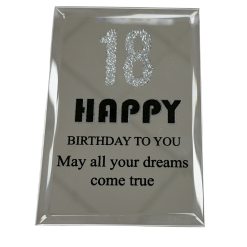 Happy 18th Birthday Plaque