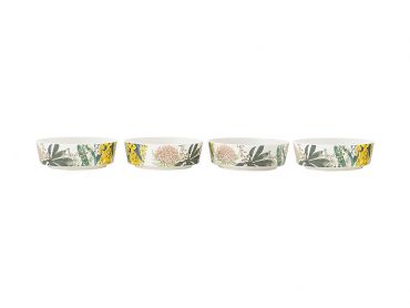 The Blck Pen Golden Summer Bamboo Bowl 15x5cm Set of 4