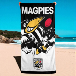 Collingwood  Jumbo Beach Towel
