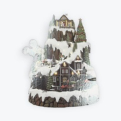 Christmas Led Village with Music