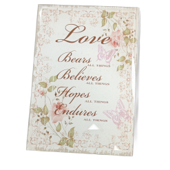 Love Plaque