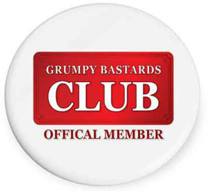 Grumpy Bastards- Beautiful On The Inside Coaster
