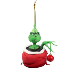 Hanging Grinch Pudding