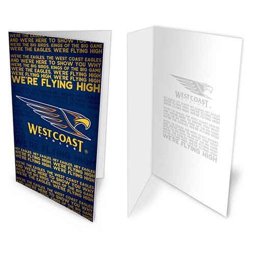 AFL Musical Cards Eagles