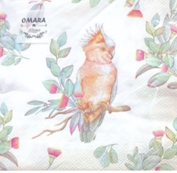 3 Ply Printed Paper Napkin Cocky