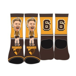 Adult Henrik Sock Hawks SICI