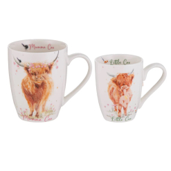 Mini Me Mumma/Little Coo 2 Piece Mug Gift