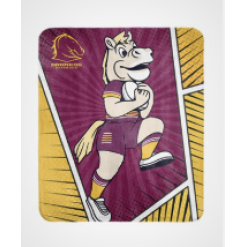 Broncos Coral Fleece Rug