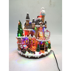 LED candy house 13"