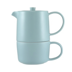 Cafe Life Tea for One With Infuser 450ML Cloud Gift Boxed