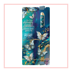 Pen/Stylus Pocket Tranquil Butterflies