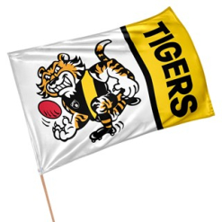 Tigers Retro Game Day Flag