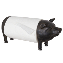 Paper Towel Holder Pig