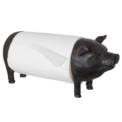Paper Towel Holder Pig