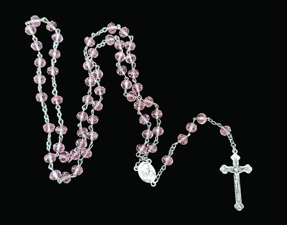 Rosary Beads Pink Beads