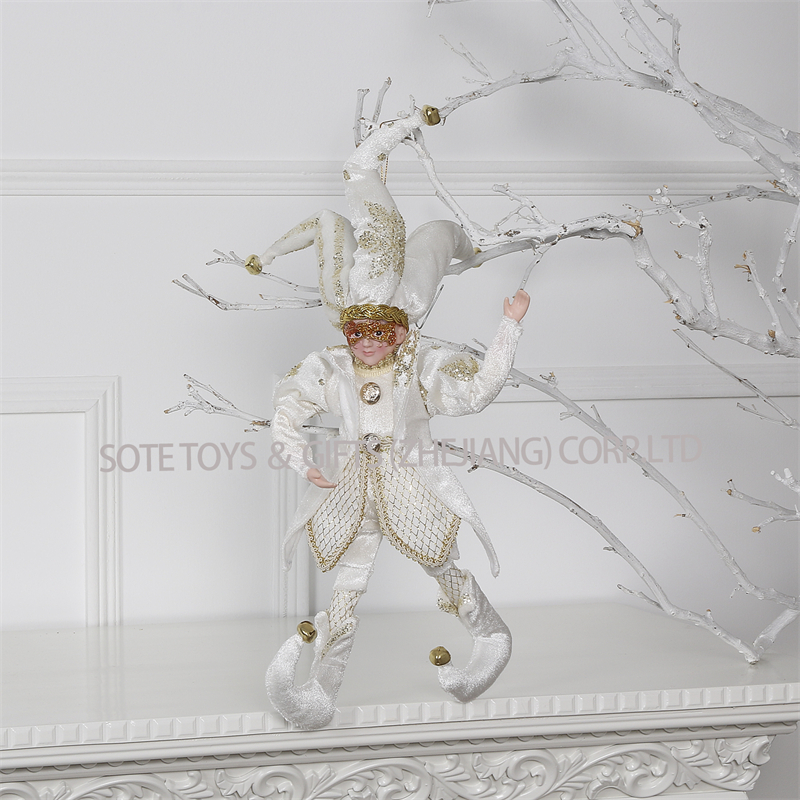 White Christmas Elf