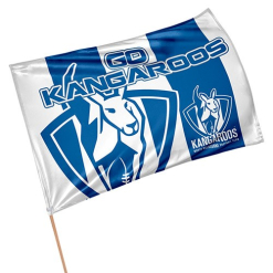 North Melbourne Game Day Flag