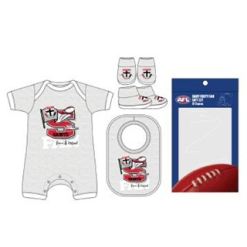 Baby Romper Bib and Bootie Set