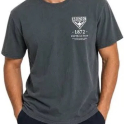 Essendon Acid Wash Tee
