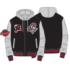 Mens Bomber Jacket W Hood