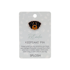 Rottweiler Keepsake Pin