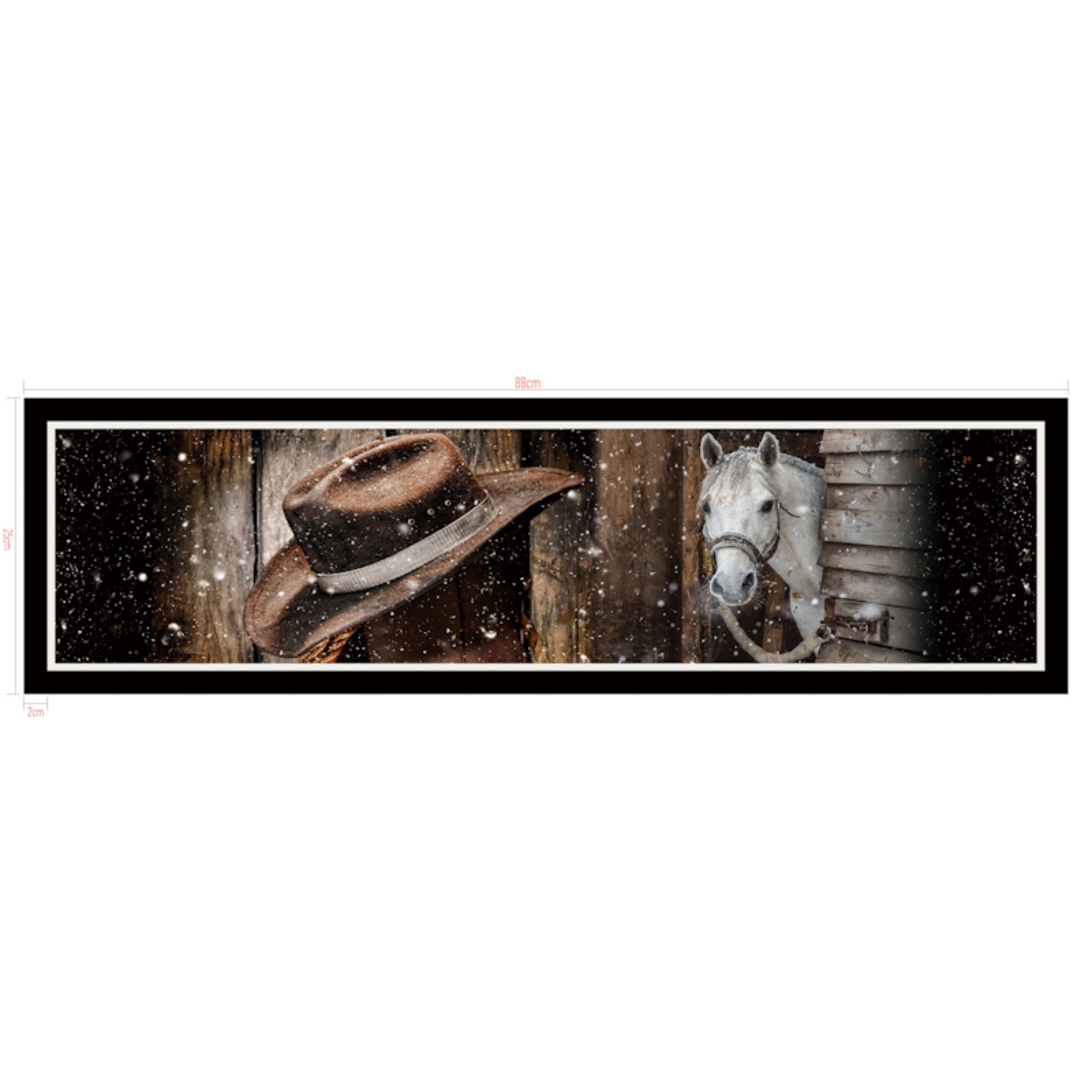 Horse and Boot/Hat Bar Runner