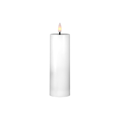 Let's Get Lit LED Flameless Candle 5.5x15cm Natural