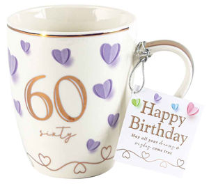 60th Sweet Heart Mug