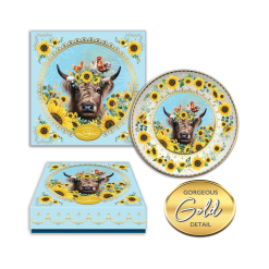 Ceramic Trinket Dishes Sunny Highland