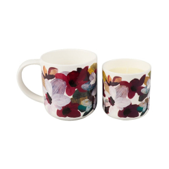 LA Prudence De Marchi Magnolia Candle & Mug Giftset 180g & 350ML Gift Boxed