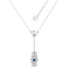 Care Bears Grumpy Bear Crystal Necklace