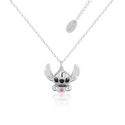 Disney Lilo and Stitch Crystal Heart Necklace
