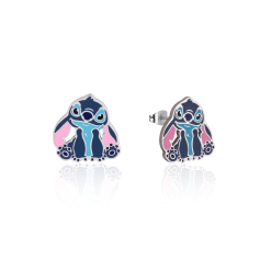 ECC Disney Lilo and Stitch Droopy Ears Enamel Stud Earrings