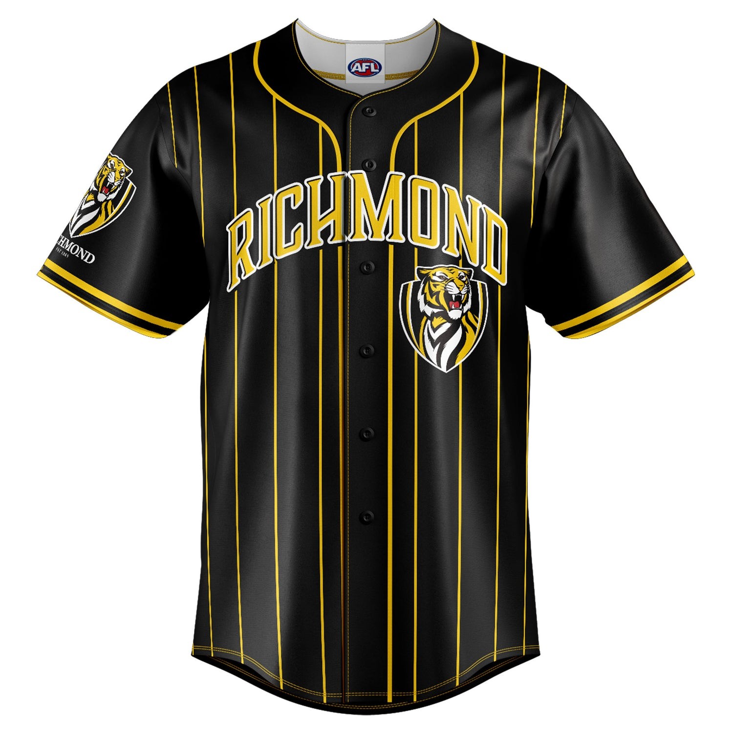 Richmond Tigers 'Slugger' Baseball Shirt