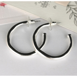 Plated Hoop Earings